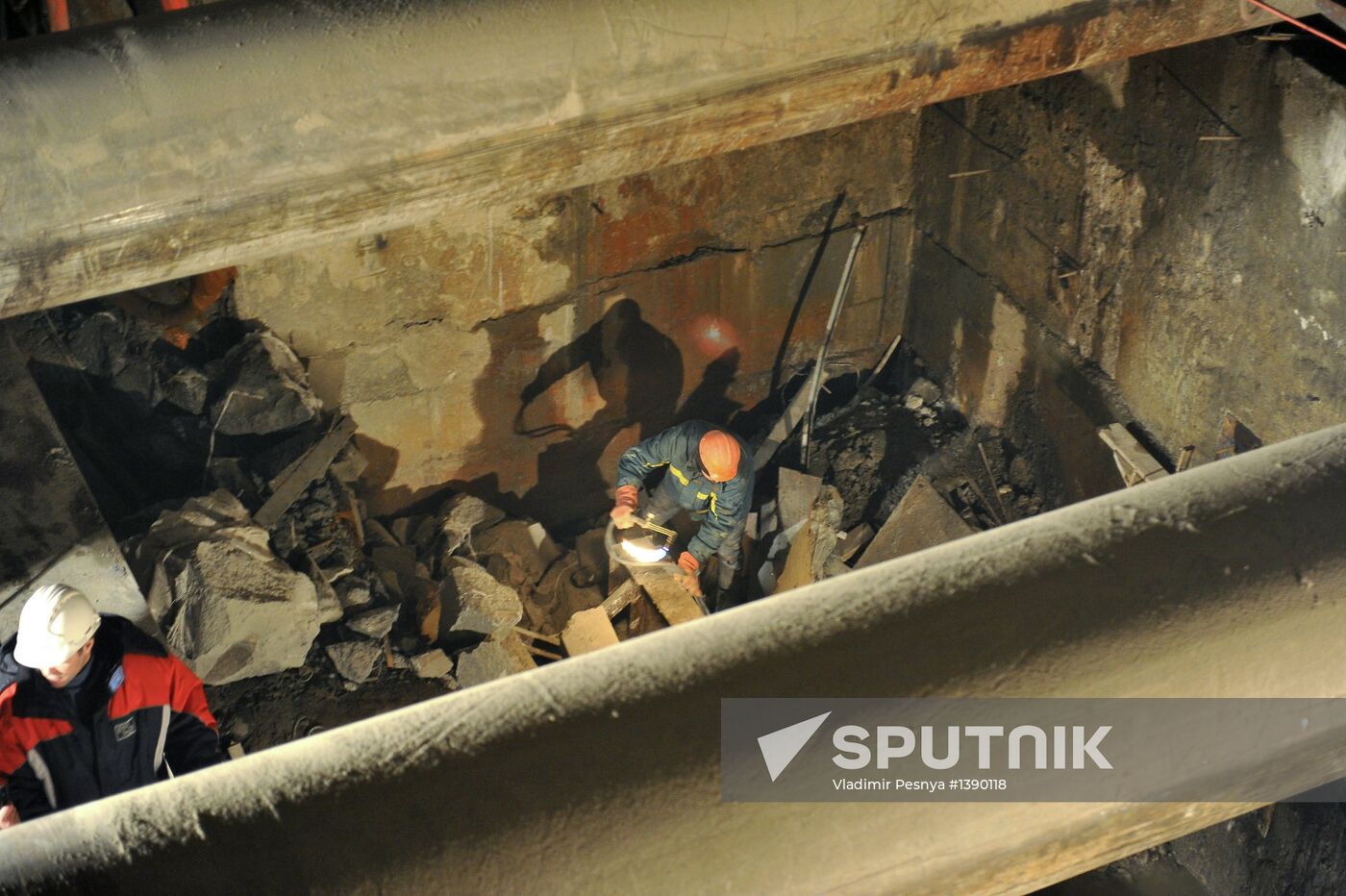 Alabyan-Baltiyskaya Tunnel under construction