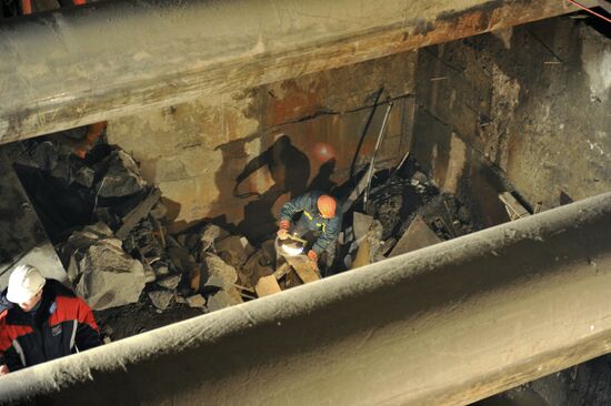 Alabyan-Baltiyskaya Tunnel under construction