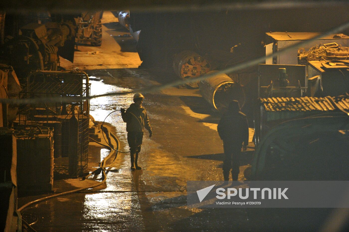 Alabyan-Baltiyskaya Tunnel under construction