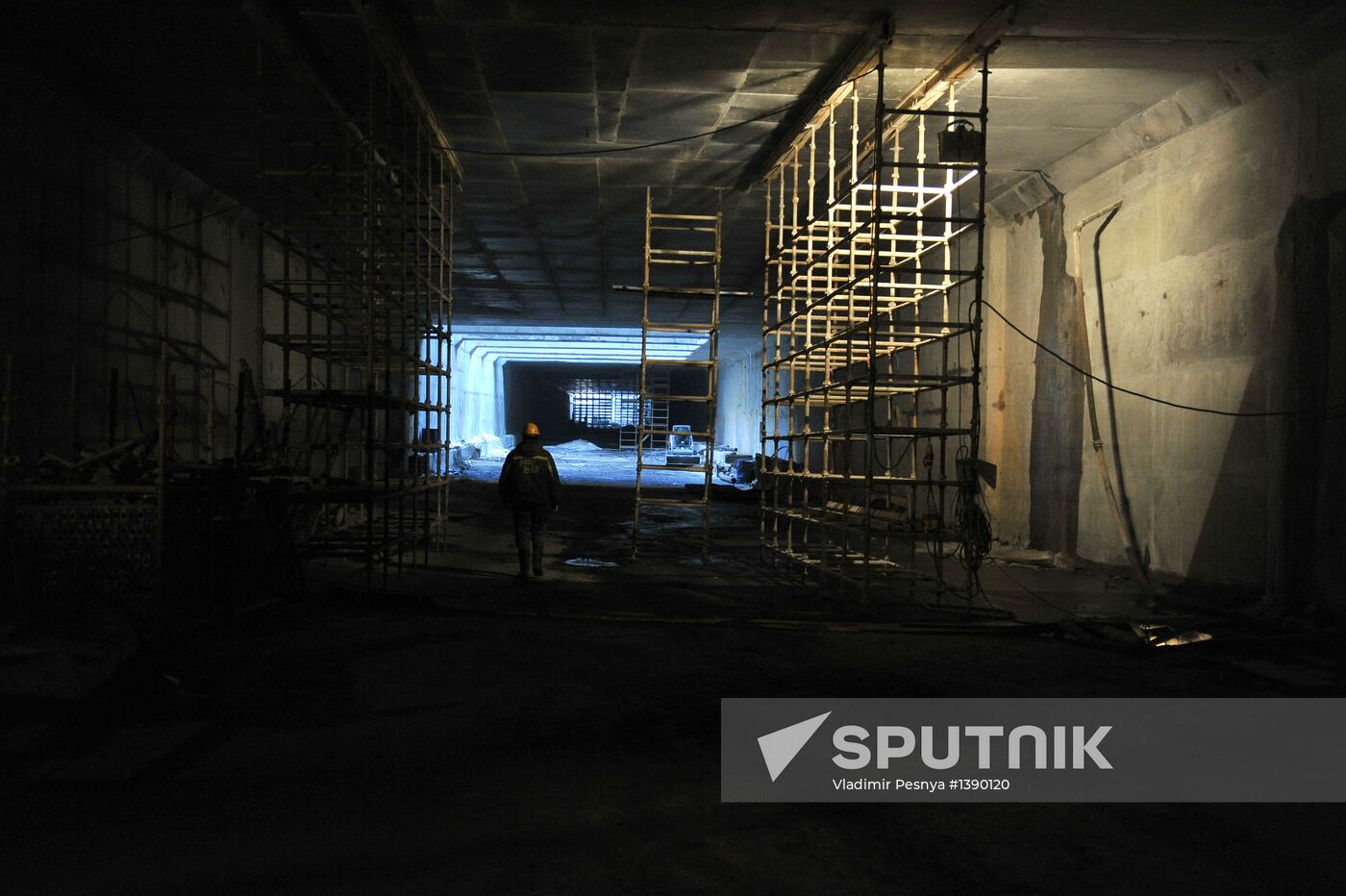 Alabyan-Baltiyskaya Tunnel under construction