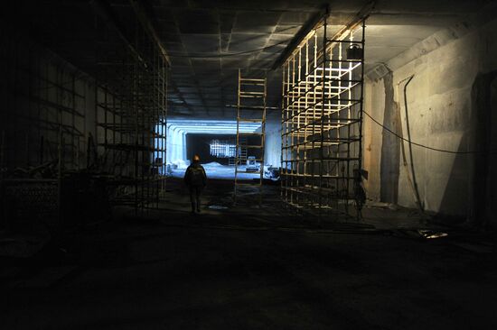 Alabyan-Baltiyskaya Tunnel under construction