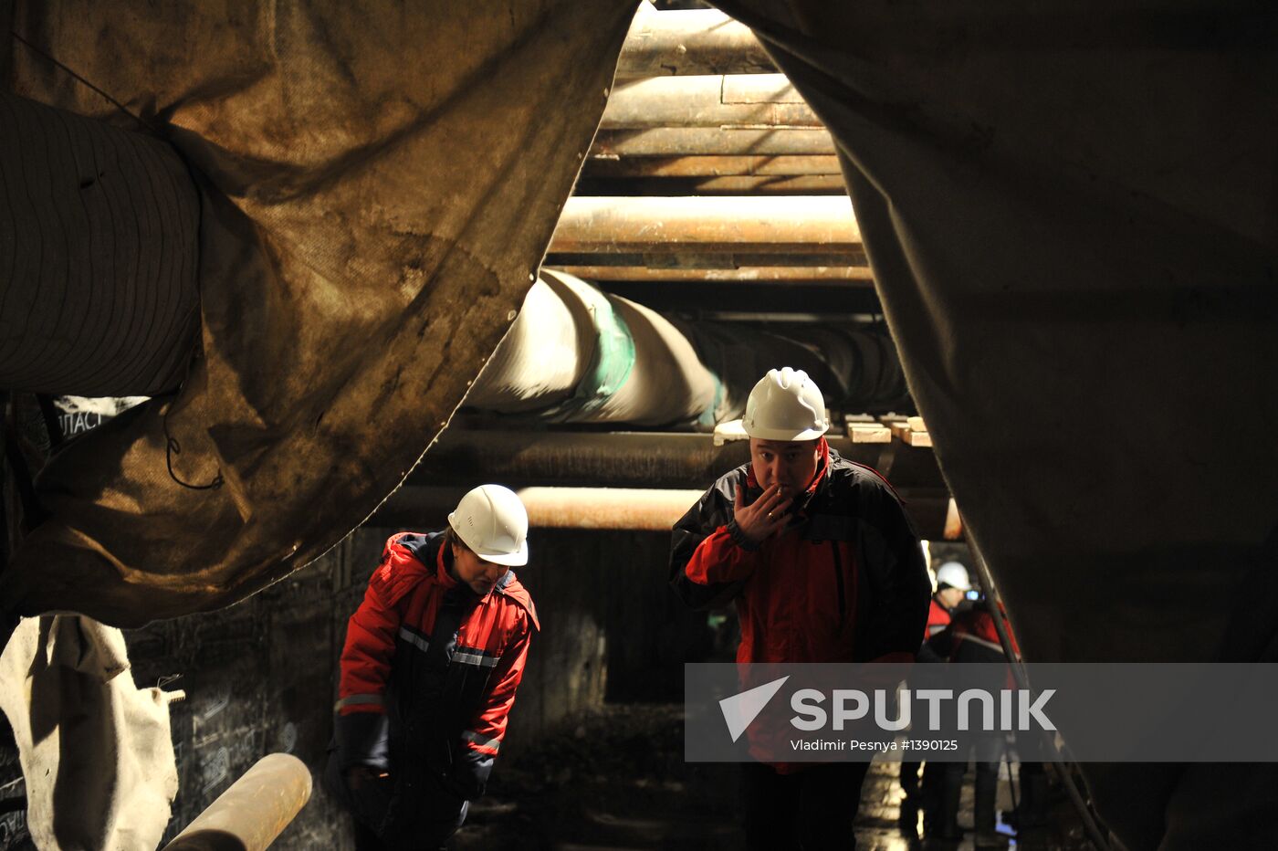 Alabyan-Baltiyskaya Tunnel under construction