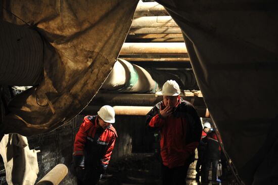 Alabyan-Baltiyskaya Tunnel under construction