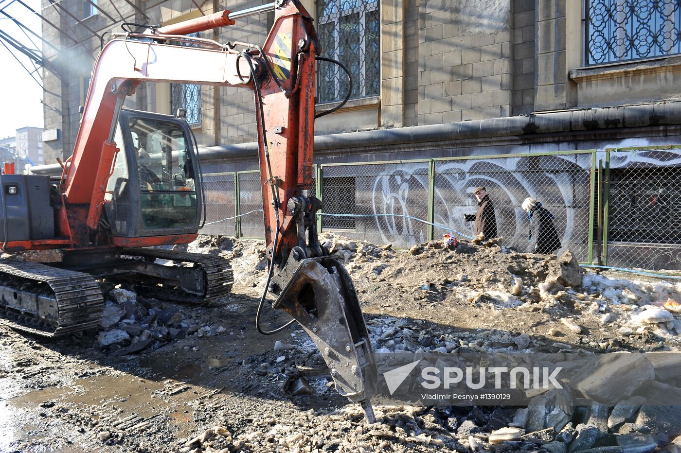 Alabyan-Baltiyskaya Tunnel under construction