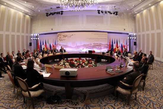 Talks on Iran's nuclear program begin in Almaty