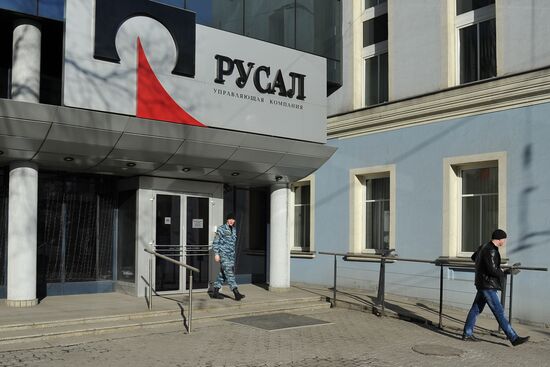Searches in RusAl Moscow office