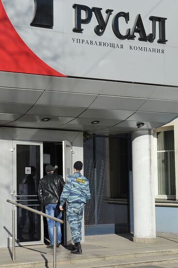 Searches in RusAl Moscow office