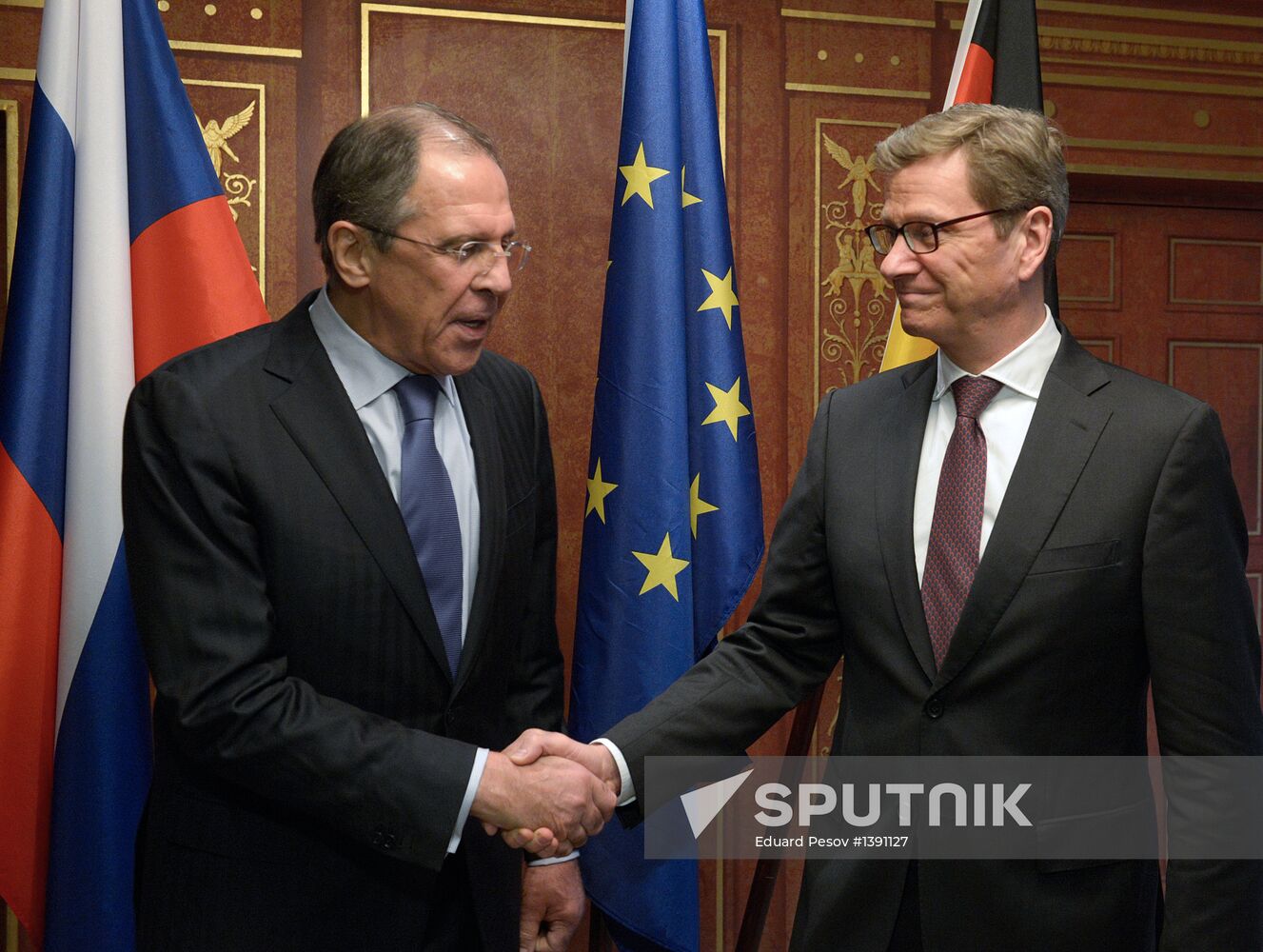 RF Foreign Minister Sergei Lavrov visits Berlin