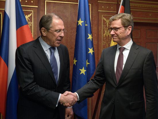 RF Foreign Minister Sergei Lavrov visits Berlin