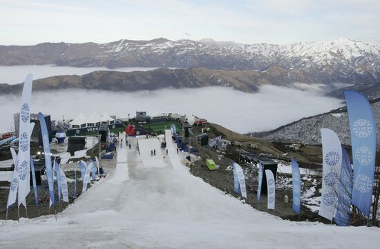 Veduchi alpine skiing resort presented in Chechen Republic