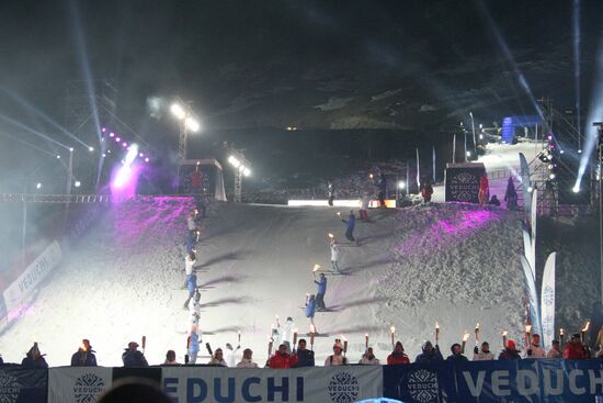 Veduchi alpine skiing resort presented in Chechen Republic