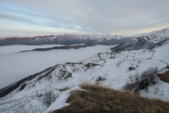 Veduchi alpine skiing resort presented in Chechen Republic