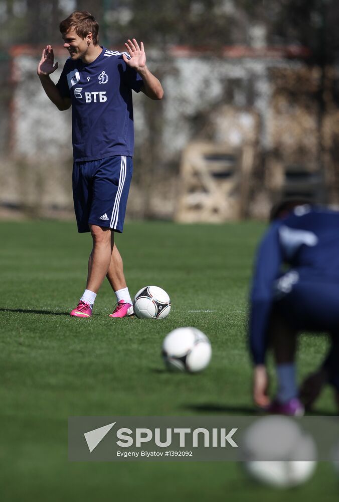 Football. FC Dynamo Moscow during training camp in Turkey