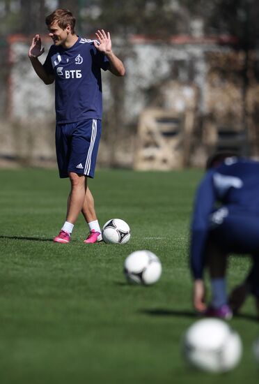 Football. FC Dynamo Moscow during training camp in Turkey