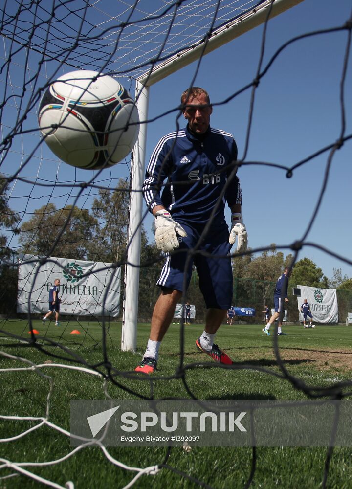 Football. FC Dynamo Moscow during training camp in Turkey