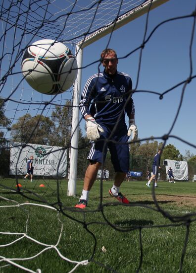Football. FC Dynamo Moscow during training camp in Turkey
