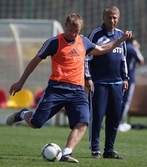 Football. FC Dynamo Moscow during training camp in Turkey