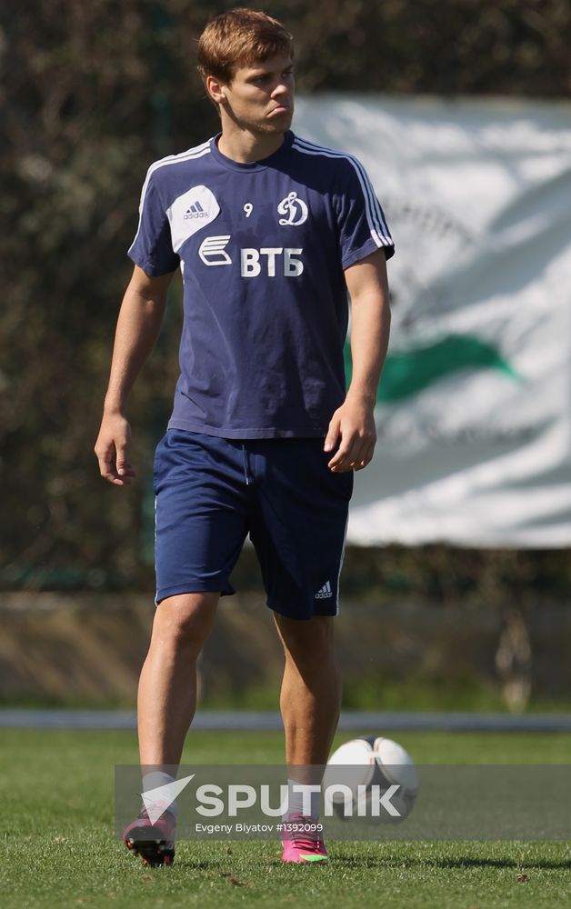 Football. FC Dynamo Moscow during training camp in Turkey