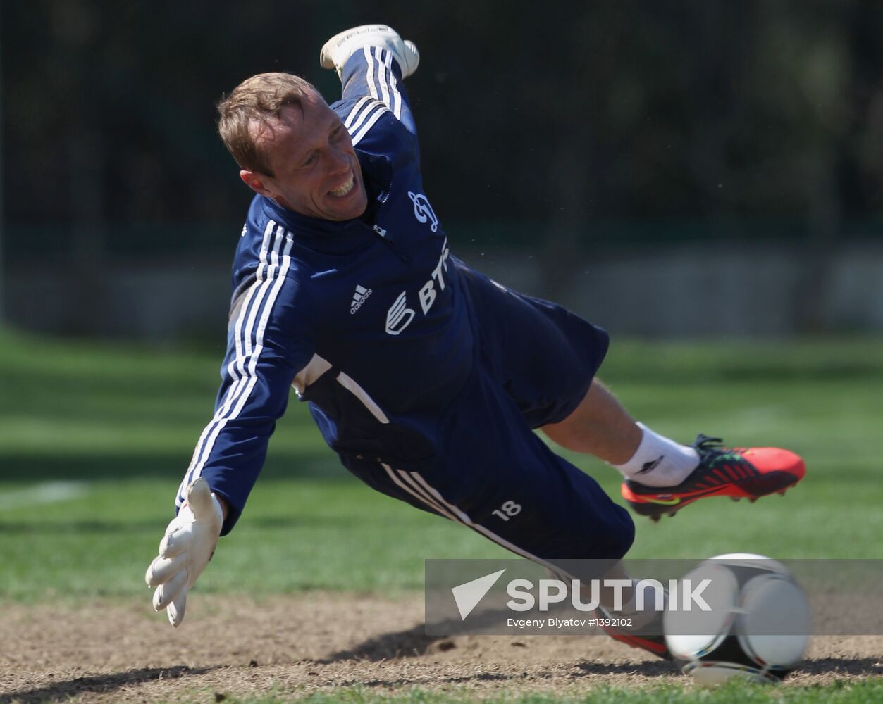 Football. FC Dynamo Moscow during training camp in Turkey