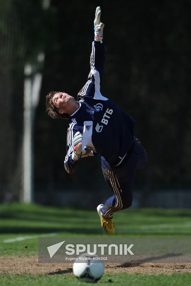 Football. FC Dynamo Moscow during training camp in Turkey