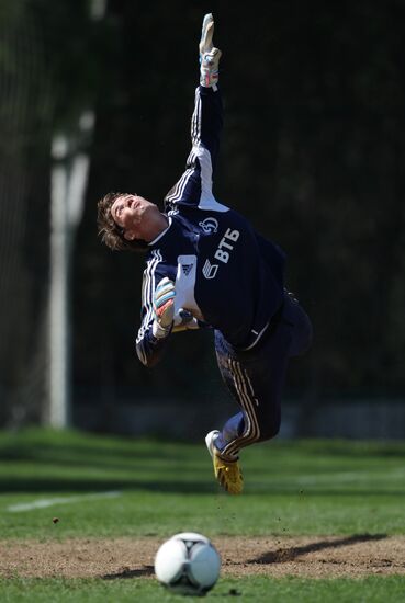 Football. FC Dynamo Moscow during training camp in Turkey