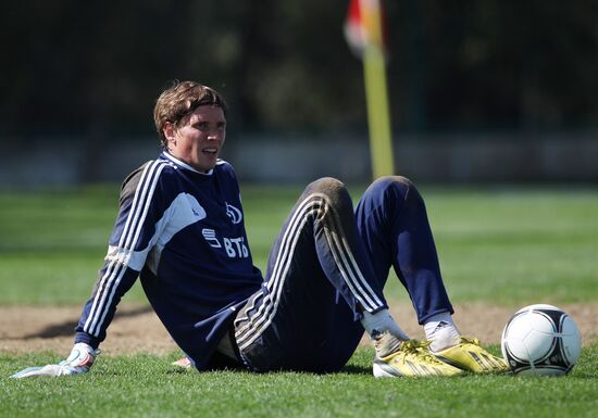 Football. FC Dynamo Moscow during training camp in Turkey