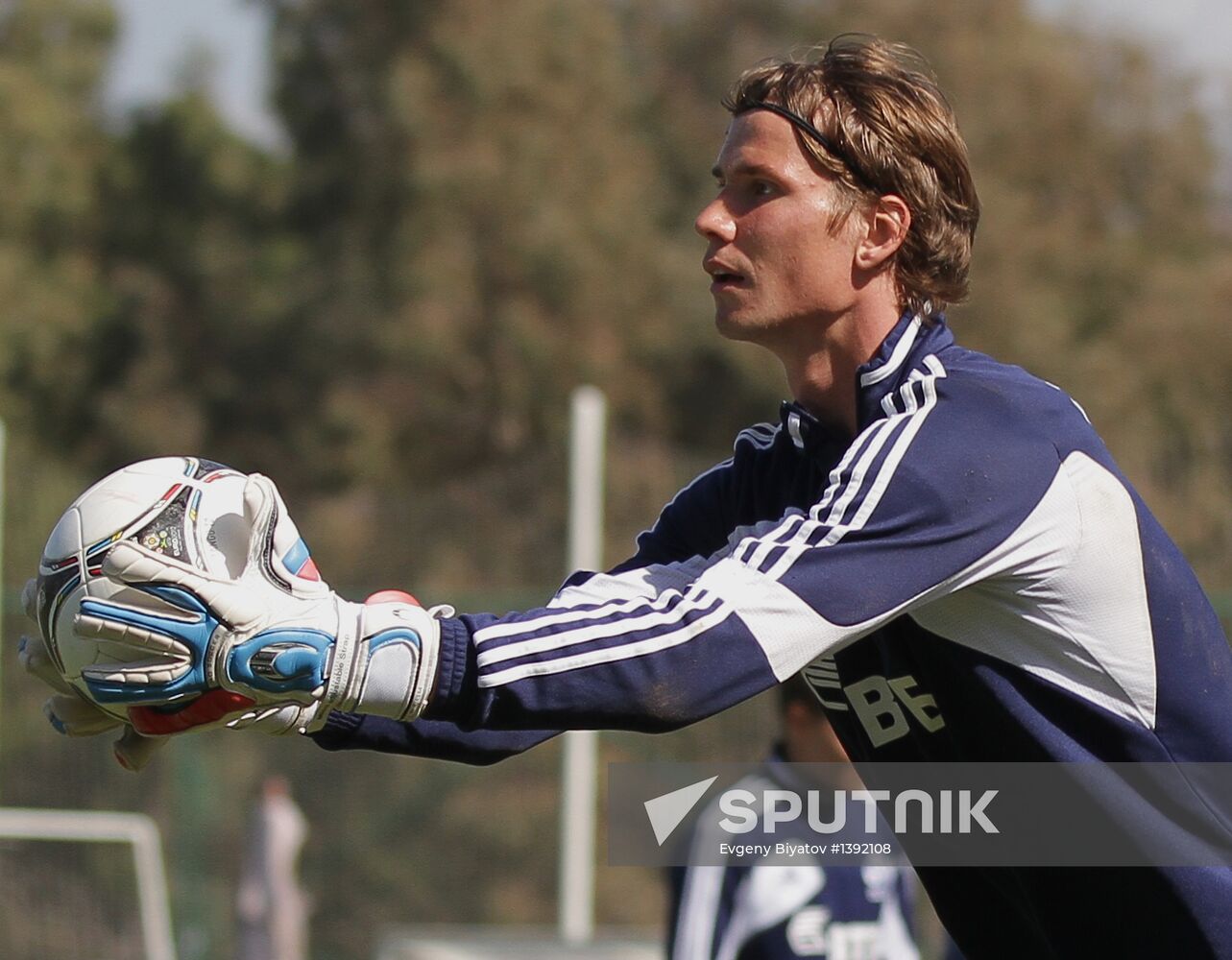 Football. FC Dynamo Moscow during training camp in Turkey