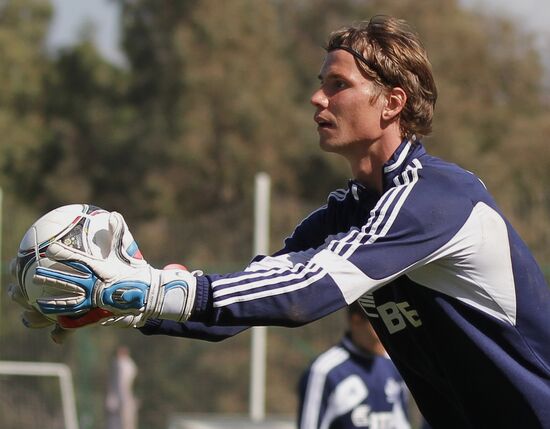 Football. FC Dynamo Moscow during training camp in Turkey