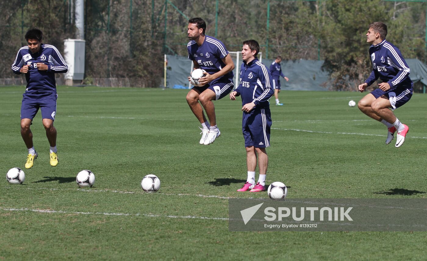 Football. FC Dynamo Moscow during training camp in Turkey