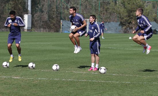Football. FC Dynamo Moscow during training camp in Turkey