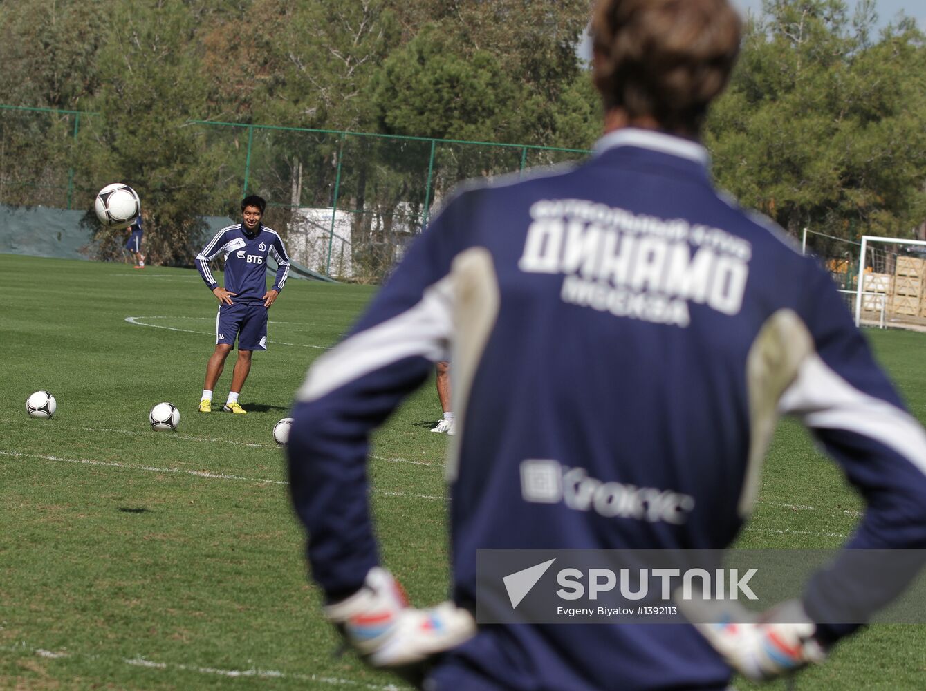 Football. FC Dynamo Moscow during training camp in Turkey
