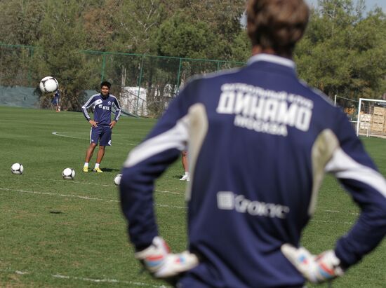 Football. FC Dynamo Moscow during training camp in Turkey