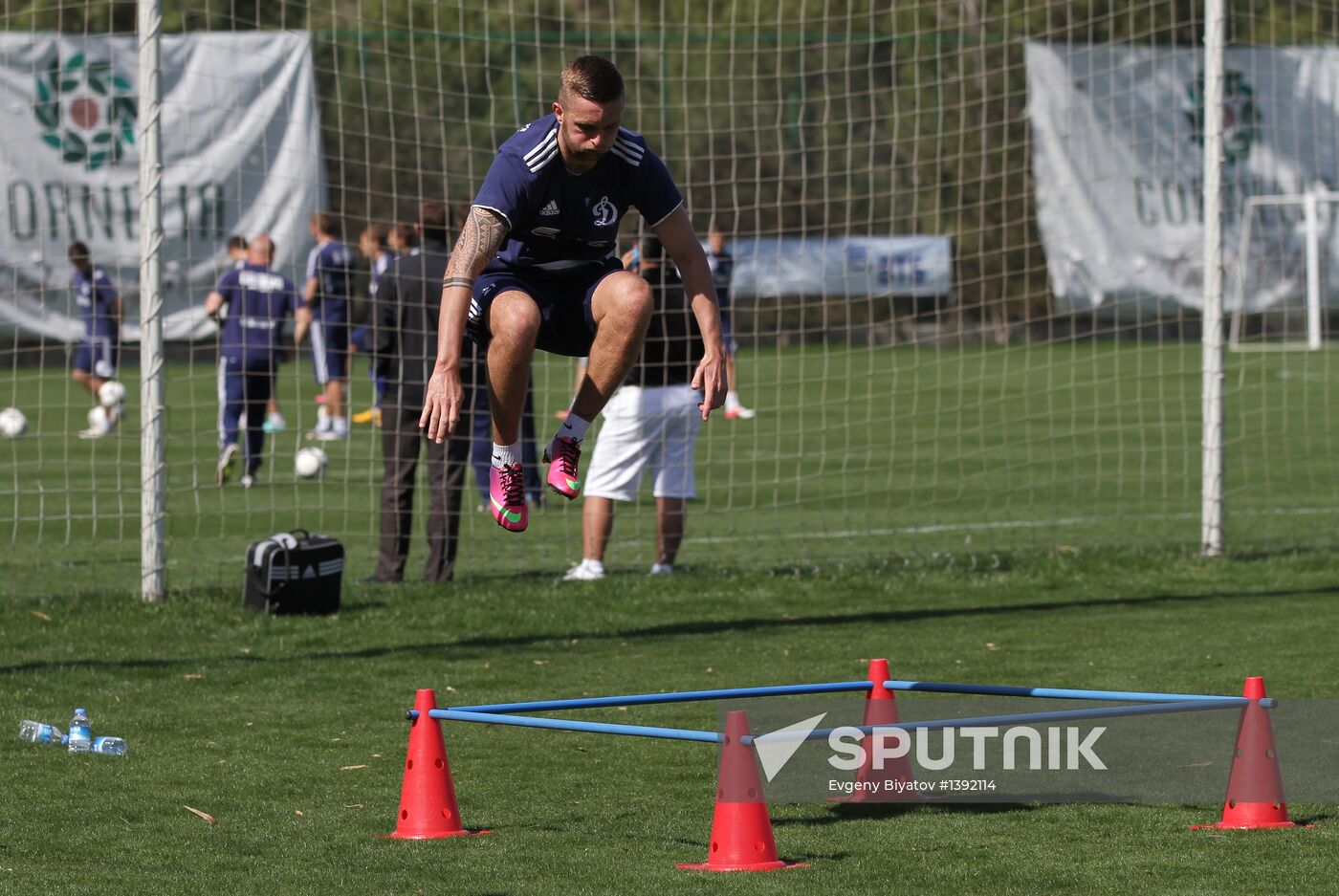 Football. FC Dynamo Moscow during training camp in Turkey