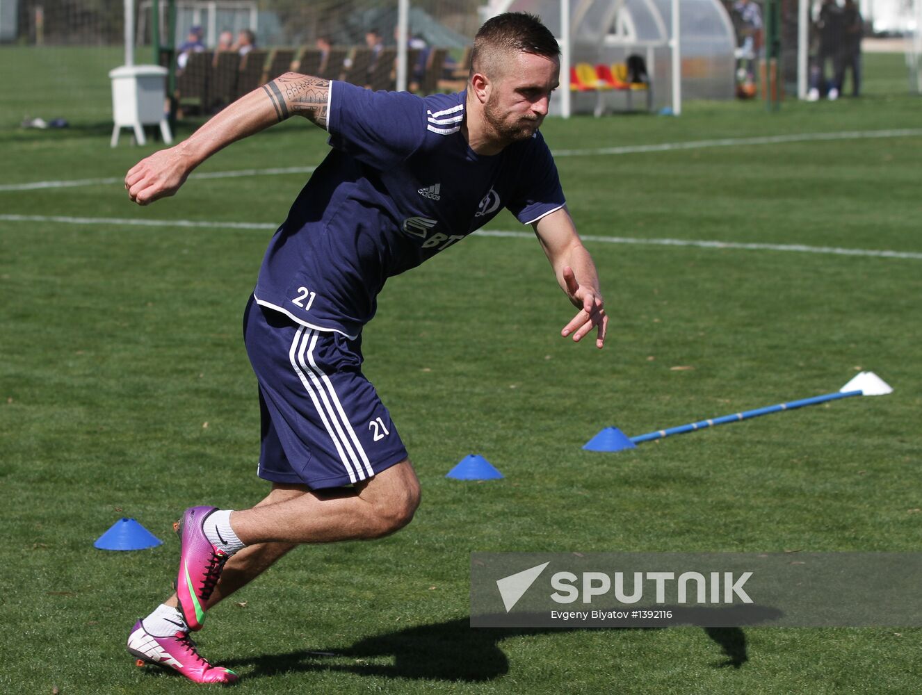 Football. FC Dynamo Moscow during training camp in Turkey