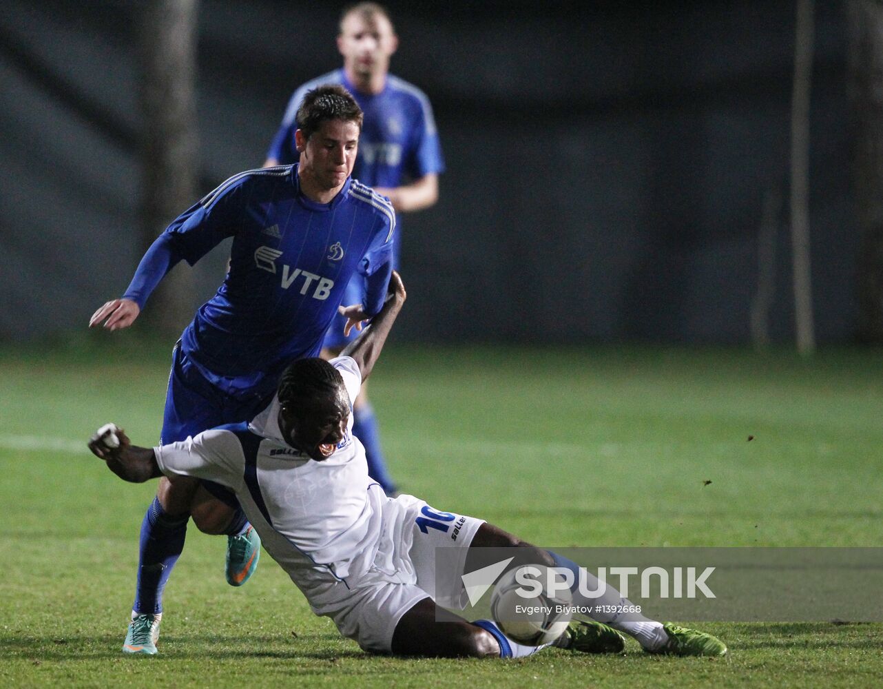 Football. FC Dynamo Moscow during training camp in Turkey
