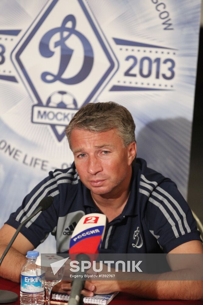 Football. FC Dynamo Moscow during training camp in Turkey