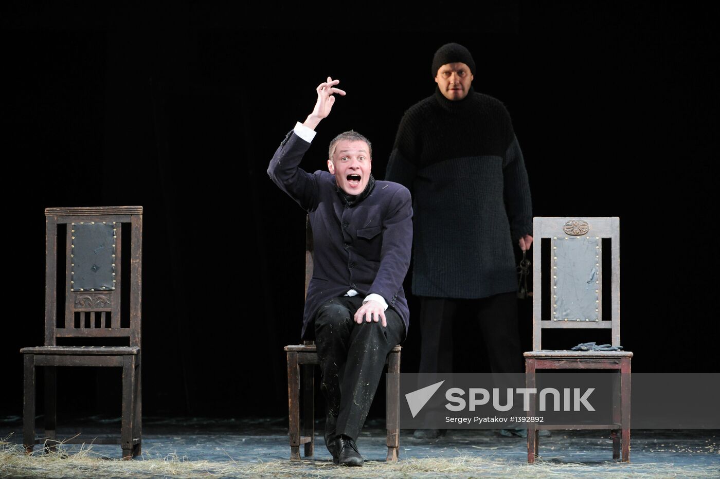 Rehearsal of play "Playing...Schiller"