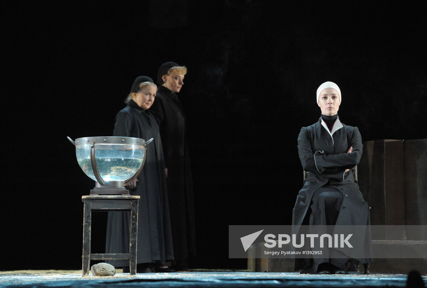 Rehearsal of play "Playing...Schiller"