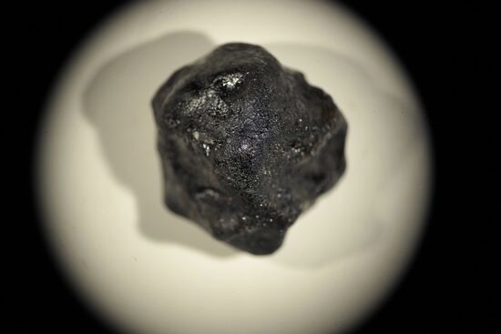 Examination of Chebarkul meteorite in Moscow laboratory