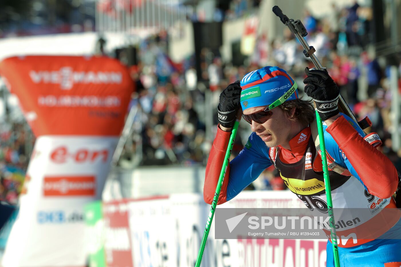 Biathlon World Cup. Stage 7. Men's Sprint