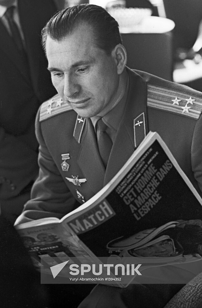 Soviet cosmonaut Pavel Belyayev