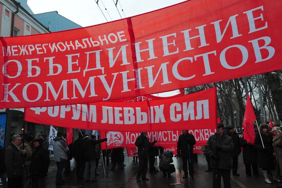 March for the rights of Muscovites