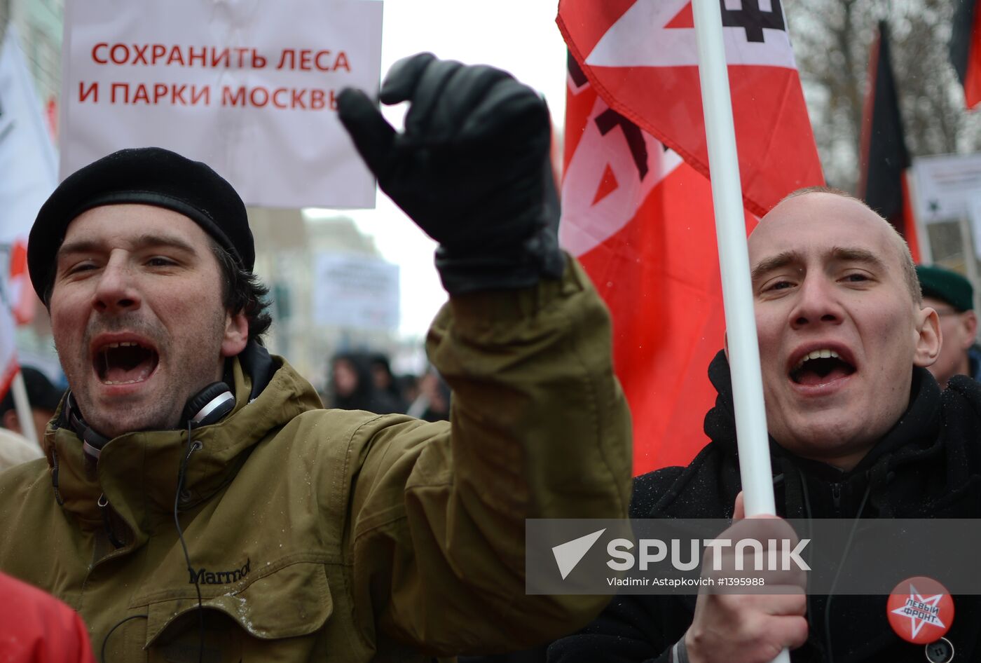 March for the rights of Muscovites