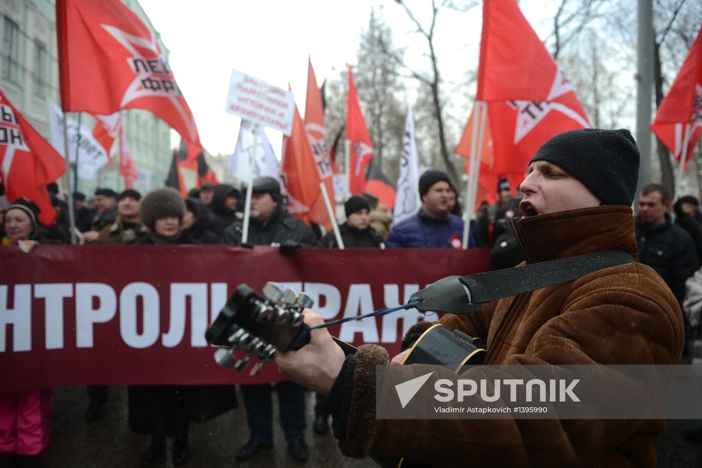 March for the rights of Muscovites