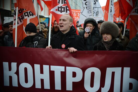 March for the rights of Muscovites