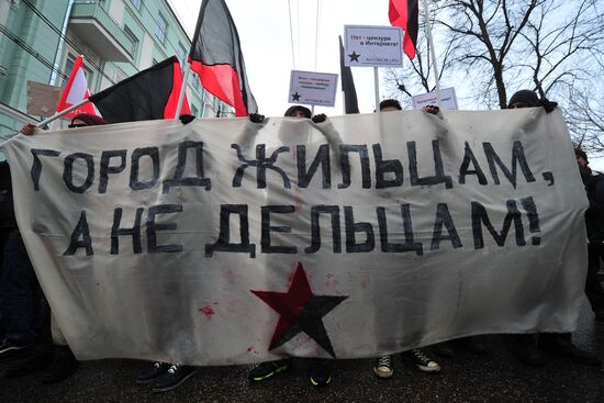 March for the rights of Muscovites
