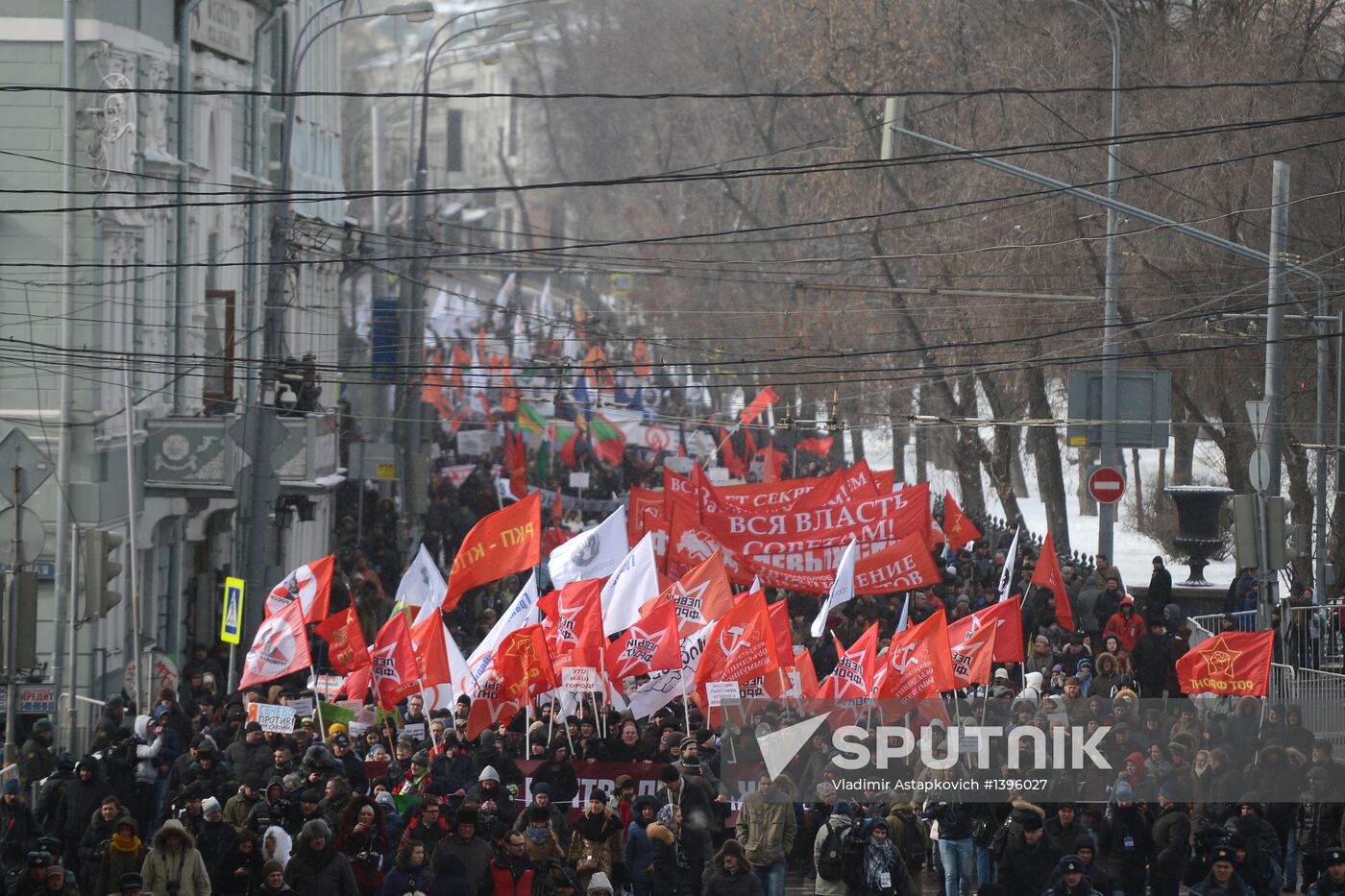 March for the rights of Muscovites