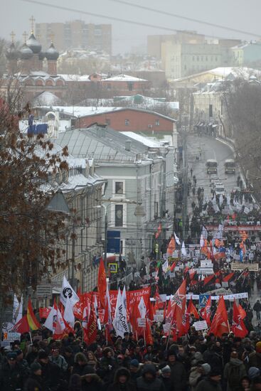 March for the rights of Muscovites
