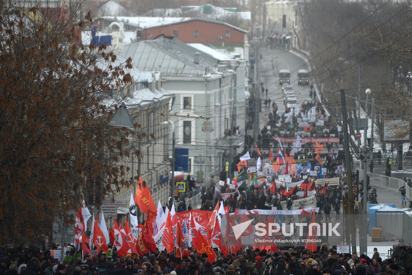 March for the rights of Muscovites