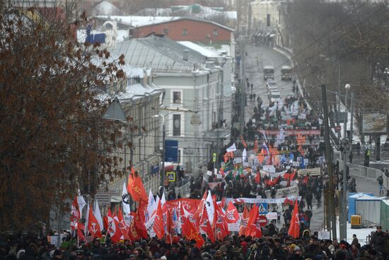 March for the rights of Muscovites